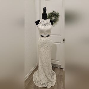 Bohemian style lace 2 piece